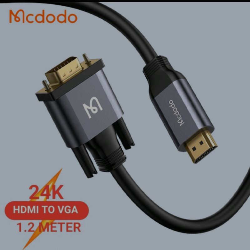 Jual Mcdodo Hdmi To Vga Shopee Indonesia