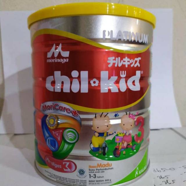 

MORINAGA Chil Kid Susu Platinum 3 Moricare Madu Kaleng 800gr