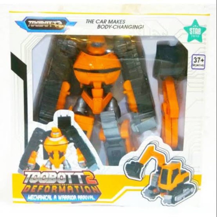 Mainan Tooboot Robot Robotan Murah Robot Torbot Mini Rocky Zero Apache - excavator/ beko