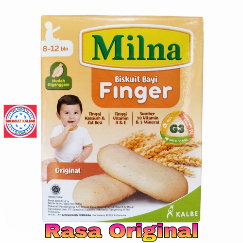 MILNA BISKUIT FINGER 52g