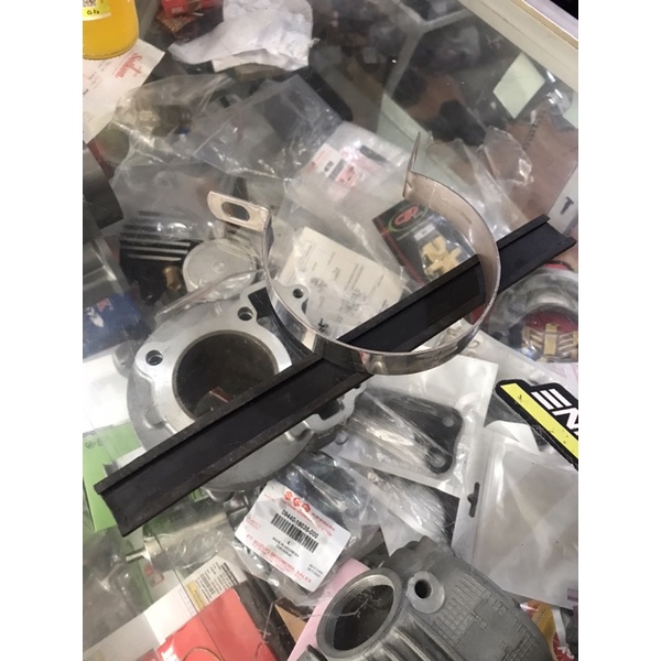 kleman gantungan knalpot cld c3 racing original bracket knalpot