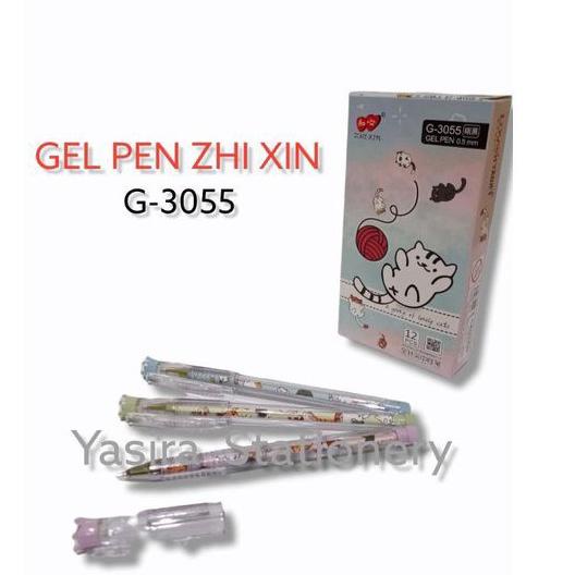 

タ ( 140 Gram ) SELUSIN 12 PCS Pulpen Gel / Gel Pen Lovein Zhi Xin / Gel Pen Lovein ZhiXin ㅆ
