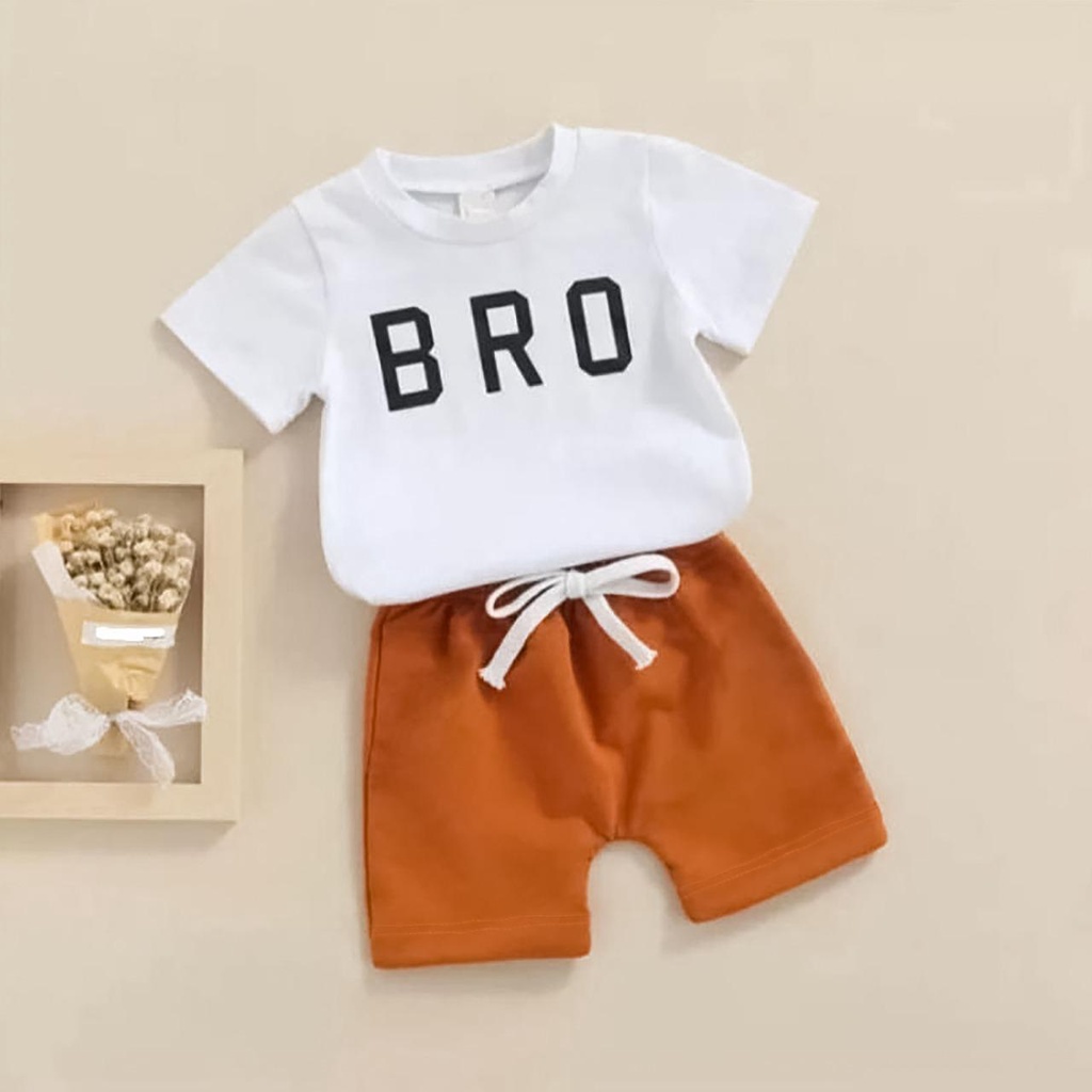 Outbox Fashion Setelan Anak Brown