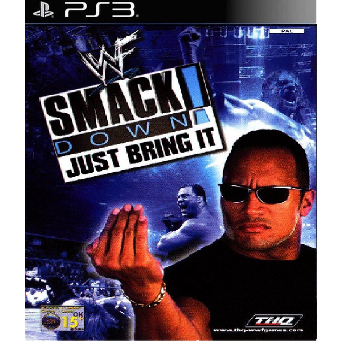 DVD Kaset Game PS2 PKG PS3 Multiman HEN WWF SmackDown Just Bring It