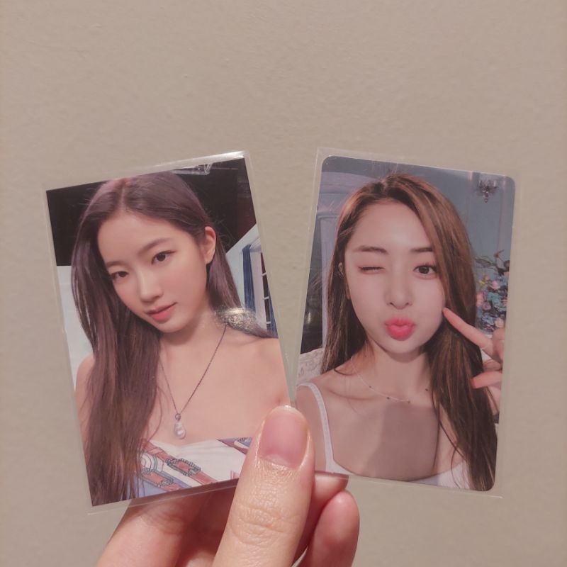 [OFFICIAL PHOTOCARD] LE SSERAFIM KAZUHA SHOWCASE YUNJIN BLUE CHYPRE
