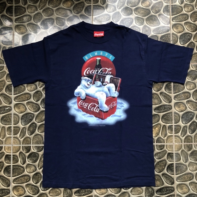 KAOS COCA COLA VINTAGE 1997 SECOND