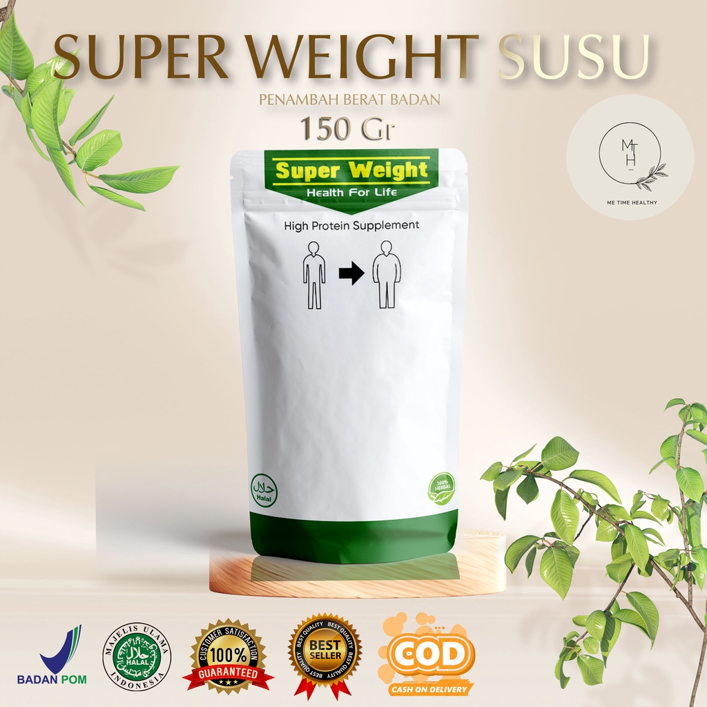 

[BIG PROMO] susu penambah berat badan untuk dewasa [500gr] / susu penggemuk badan dewasa / susu penggemuk badan anak Super Weight