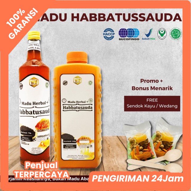 

ASLI 100% MADU ASLI - Madu Habbatusauda / Lebah Apis Melifera - Garansi Murni & Asli 100% - Wild Bee - Beli 10 Gratis 1