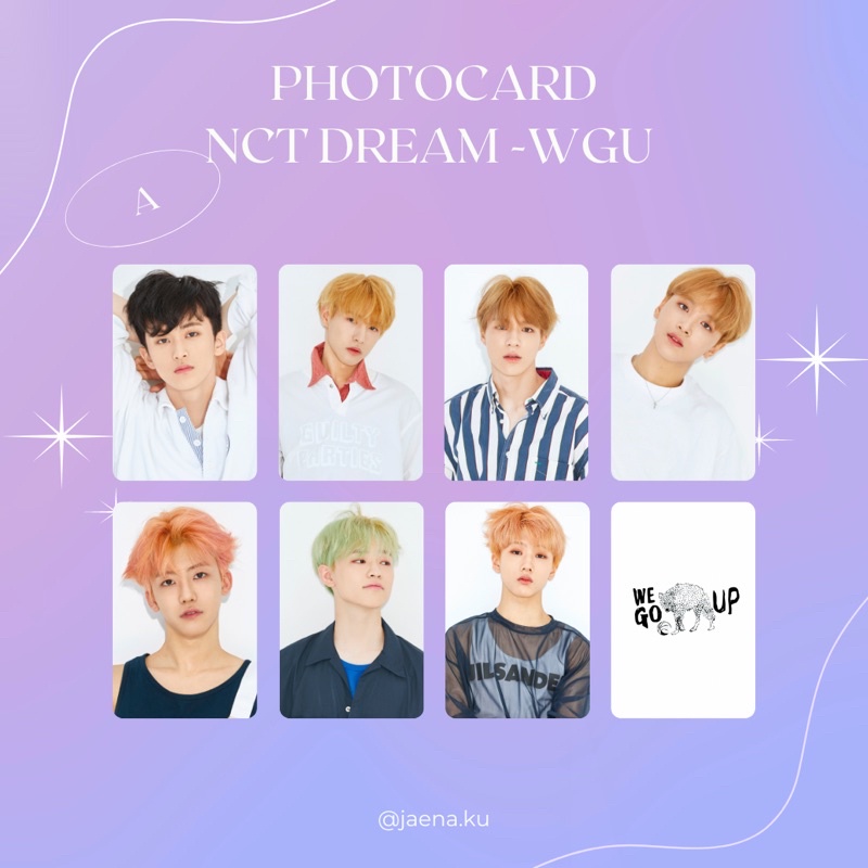 [NCT DREAM] PHOTOCARD WE GO UP &amp; JOY NCT DREAM ‼️BACA DESKRIPSI‼️