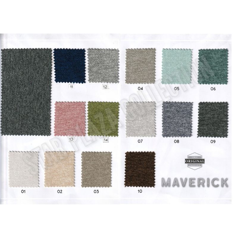 Kain Interior Fabric Polos Regatta - Maverick (Furniture, Sofa, Jok Kursi, Sarung Bantal)