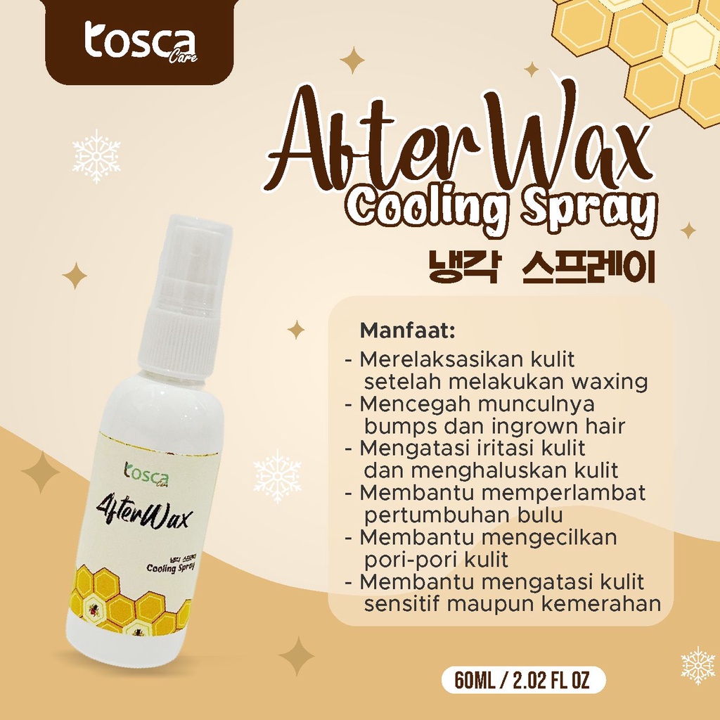 TOSCA Sugar Waxing Kit Waxing Ketiak Waxing Bulu Alami Penghilang Bulu