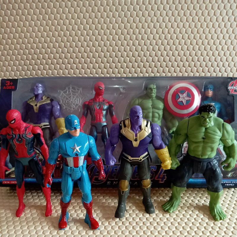 mainan anak Avengers endgame super Hiro 5pcs 2104