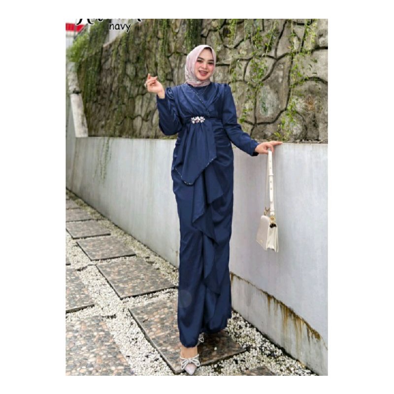 Gamis kaftan terbaru pesta model remaja