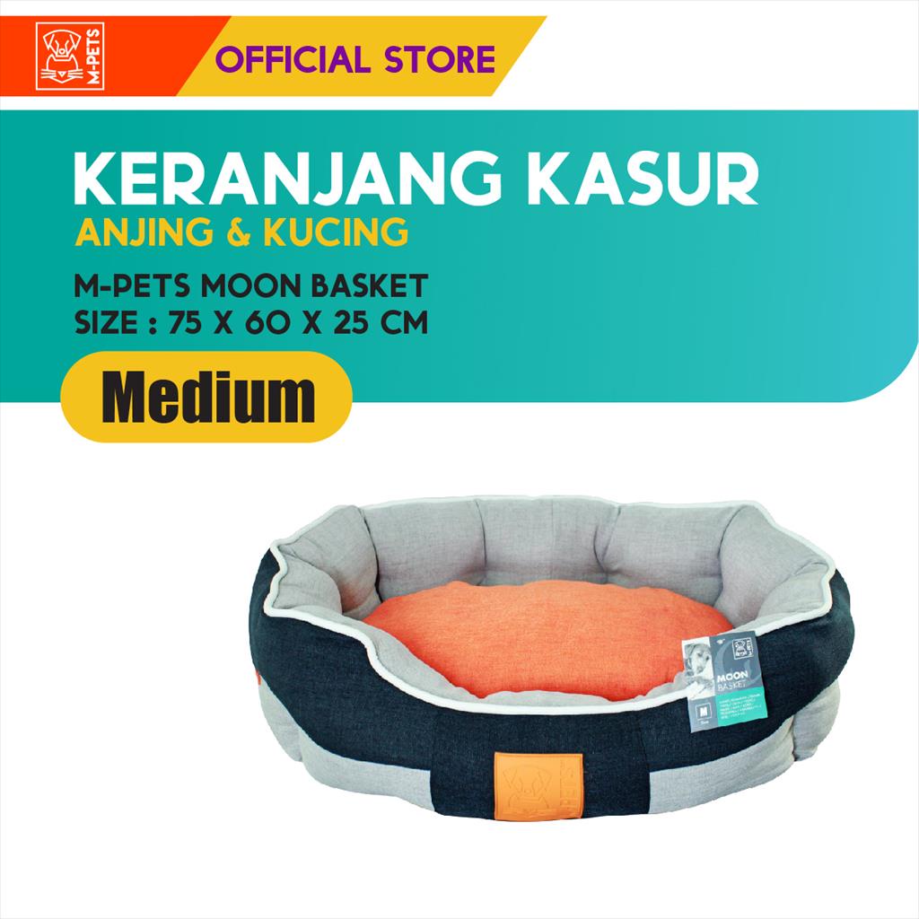 M-Pets Moon Basket Size M / Kasur Tempat Tidur Kucing Anjing