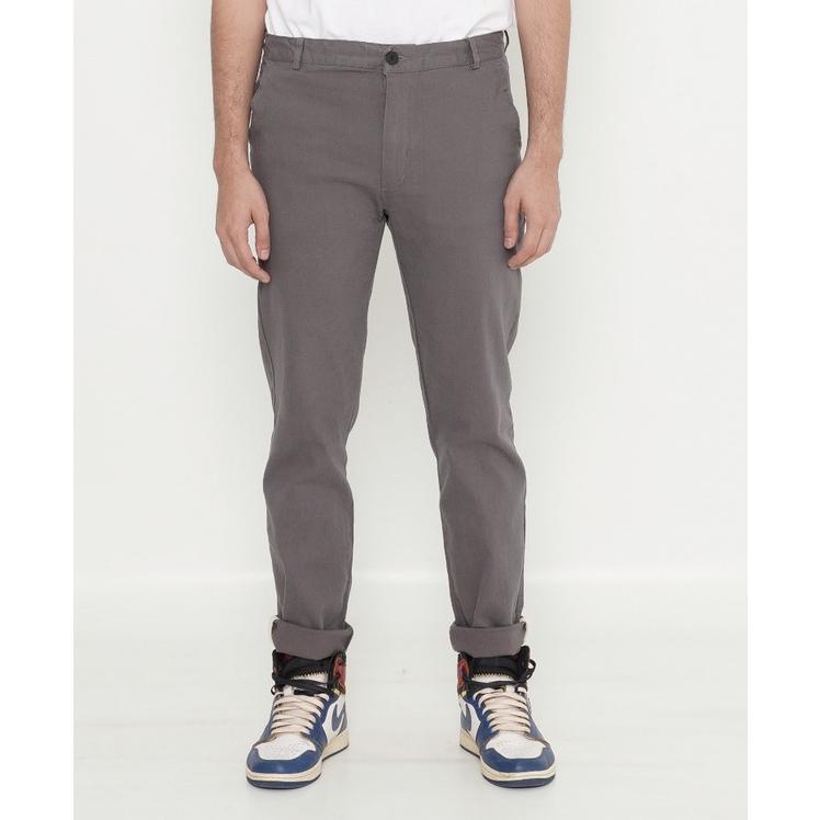 Celana Panjang Pria Chino Modern Chinos Slim Fit Erigo Pants Mika Grey