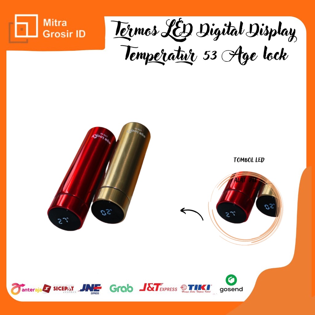 Termos LED Digital Display Temperatur LTD 52 AGE LOCK