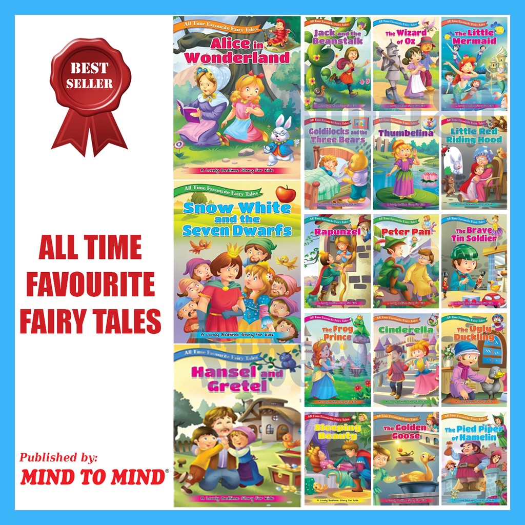 English Story Book All Time Favourite Fairy Tales Mind To Mind Buku Cerita Anak Bahasa Inggris