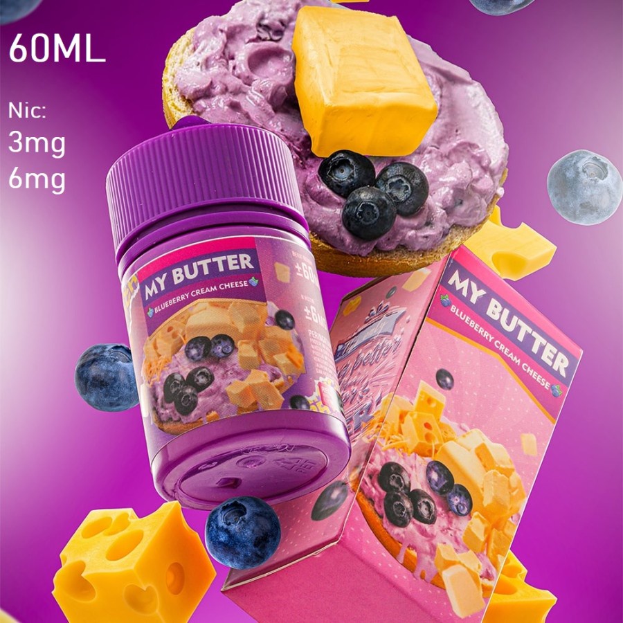 LIQUID 60ML MY BUTTER BLUEBERRY CREAM CHEESE