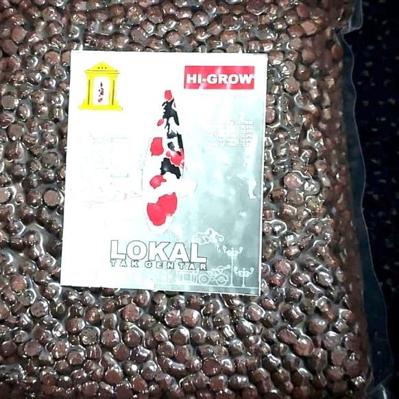 pakan ikan koi LTG (lokal tak gentar)