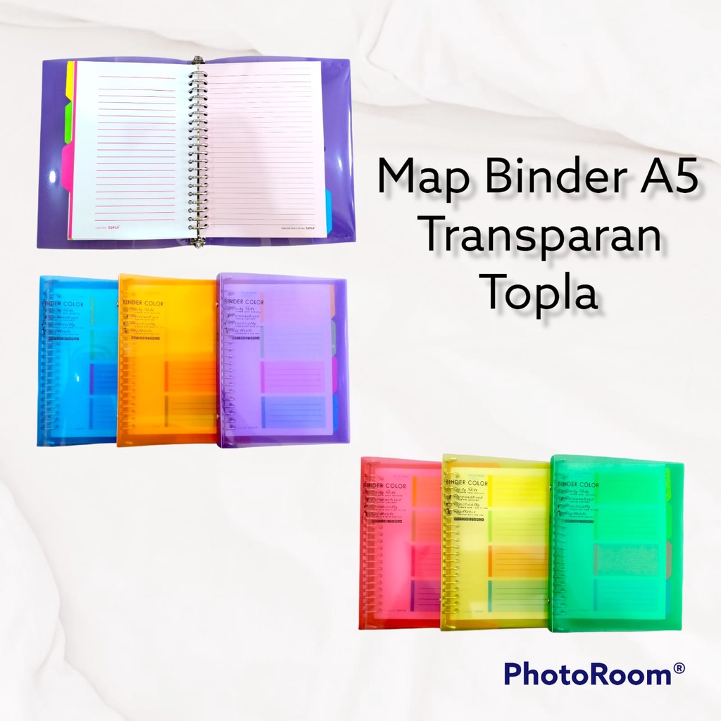 

Map Binder A5 Transparan