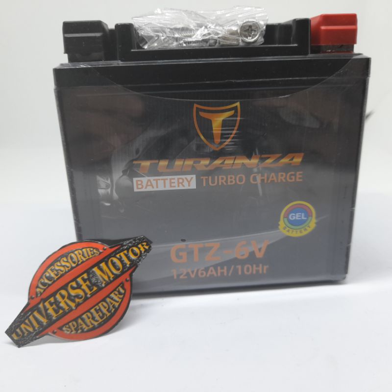 AKI VARIO 125 VARIO 150 SATRIA FU KLX NMAX VIXION AKI FULL KERING GTZ 6V ACCU KERING BATTERY GEL