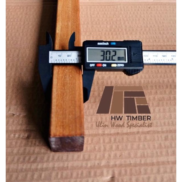 Kayu Ulin Kalimantan 3CM x 4CM x 120CM
