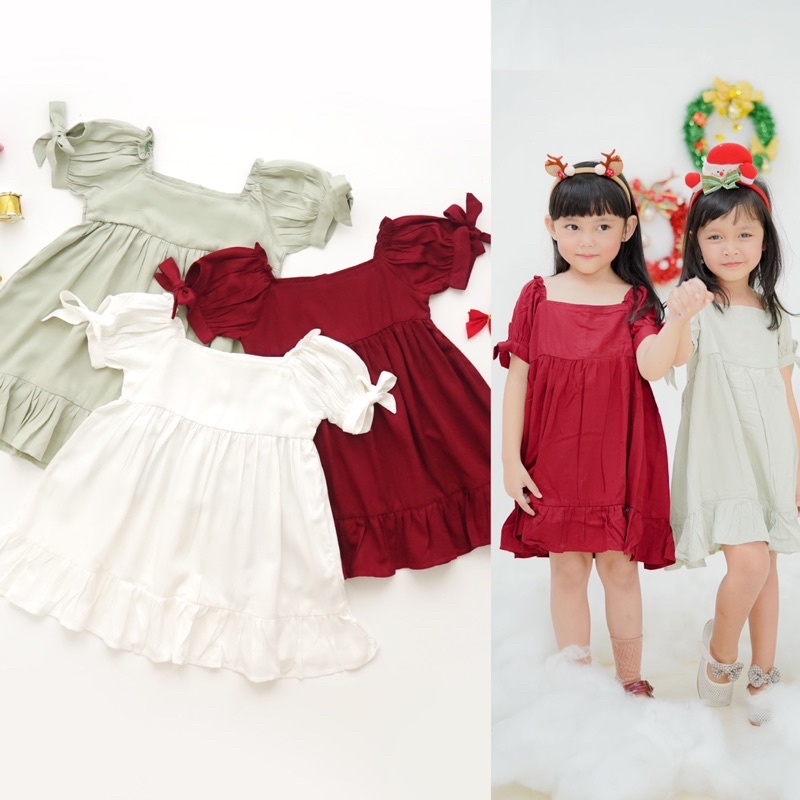 CAROL DRESS HaloArlo 1-4thn / Dress Anak