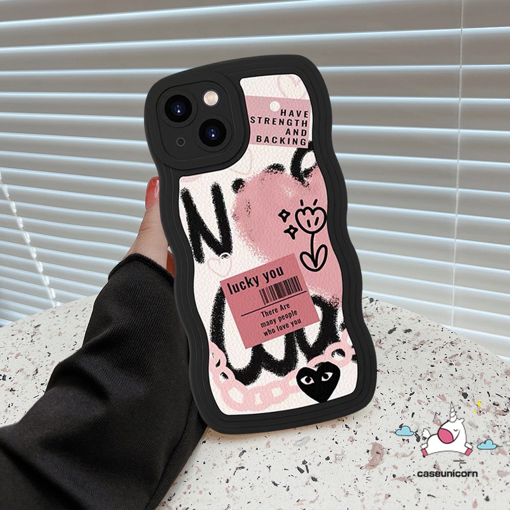 Oppo A57 A17 A16 A15 A55 A74 A95 A17K A16s A76 A54 A16K A3s A12 A7 A78 A96 A77s A1K A5s A16E A53 A9 A5 Reno 8T 7Z 8Z 58 7 A12E A52 Graffiti Love Heart Comme des Garcons Sarung Soft Case