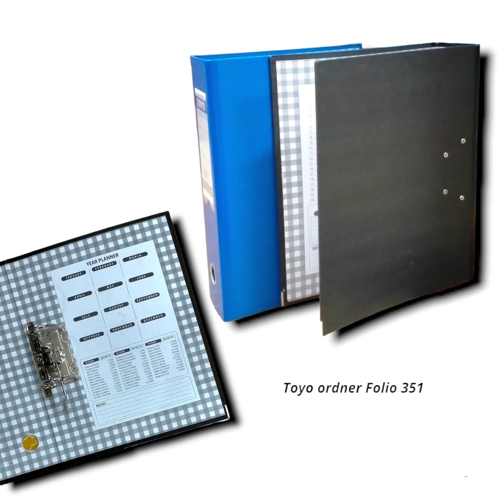 

MAP ORDNER LEVER ARCH FILE ODNER BESAR KECIL FOLIO 1/2 FOLIO TOYO