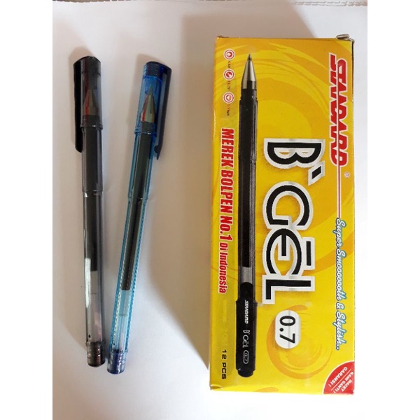 

Pulpen B'Gel 0.7 Standard Isi 12 Pcs