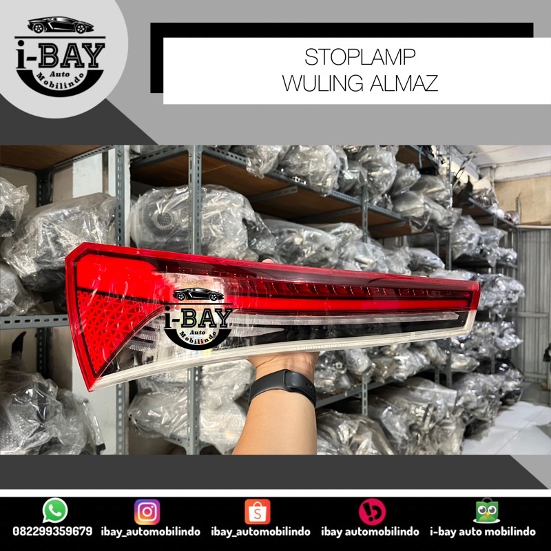 Stoplamp Lampu Belakang Wuling Almaz 2021 2022 Facelift Origi