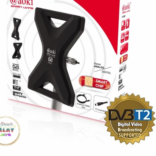 AOKI ANTENA IN/Outdoor Digital DVB-T2 boster Aoki AT5000