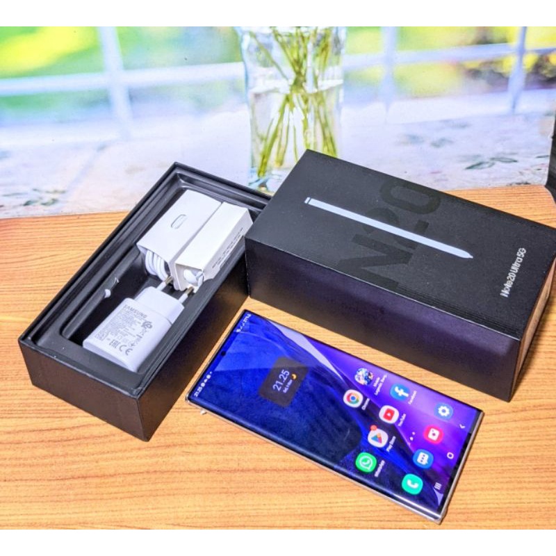 Samsung Note 20 Ultra Ram 12/512gb Fullset Sein Indonesia