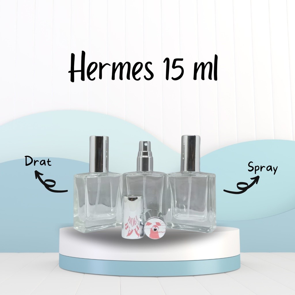 Botol Parfum Refill Model Hermes 15 ML