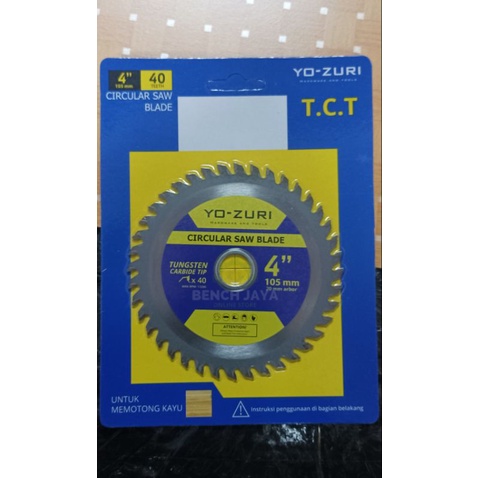 Mata Pisau Sirkel Gerinda 4 Inch 40T Circular Saw Blade TCT 40 Mata Serkel