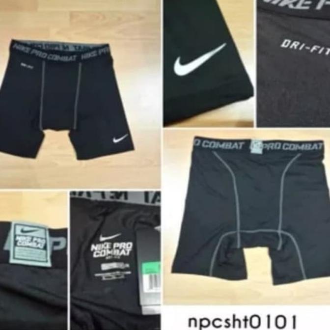 Baselayer Nike Pro Combat Celana Pendek Short Pants Procombat Tc