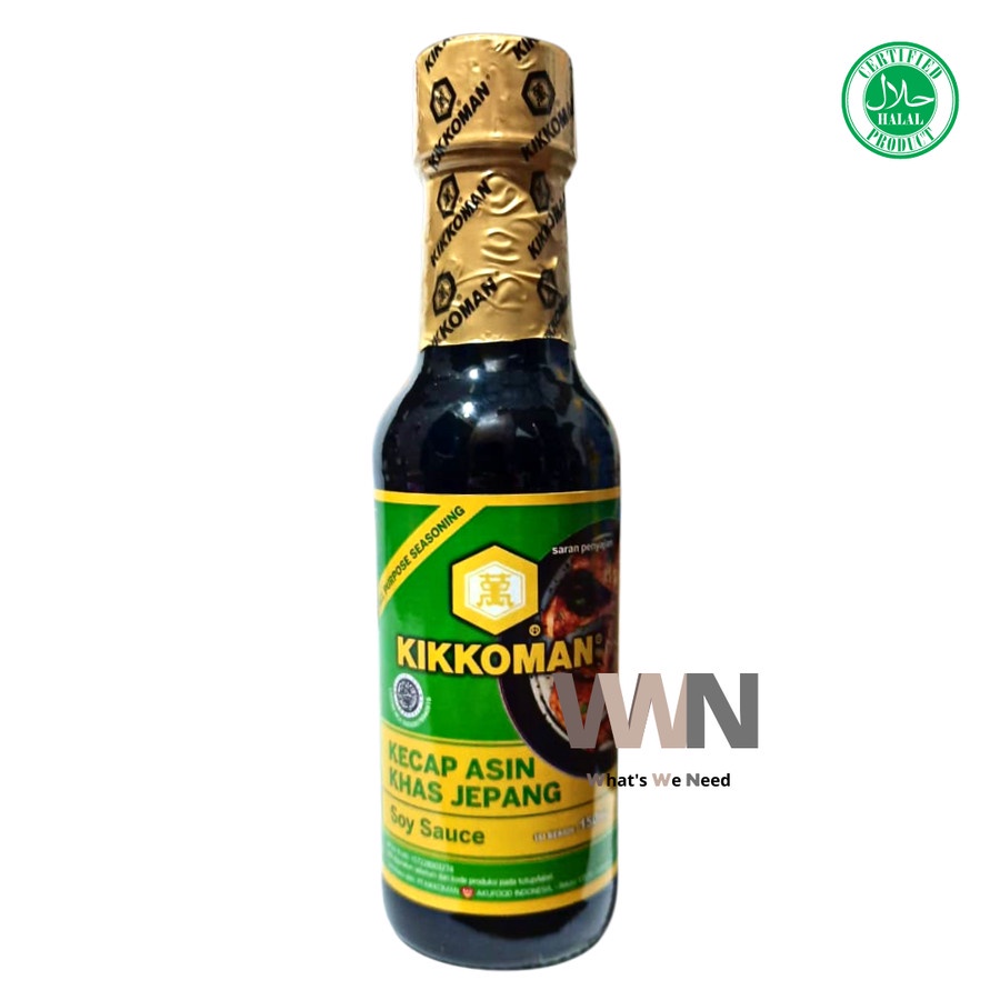 

Kikkoman All Purpose Soy Sauce 150ml - Kecap Asin Khas Jepang