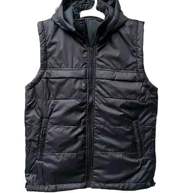 rompi murah sepeda vest parasut tebal gunung - Biru, M