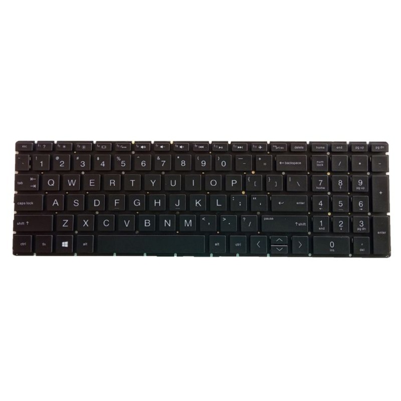 Btsg Original Layout Keyboard Laptop US Pengganti HP 15-DA 15-DB 15-DX 15-DA1005DX 15-DA0002DX Tanpa Bingkai