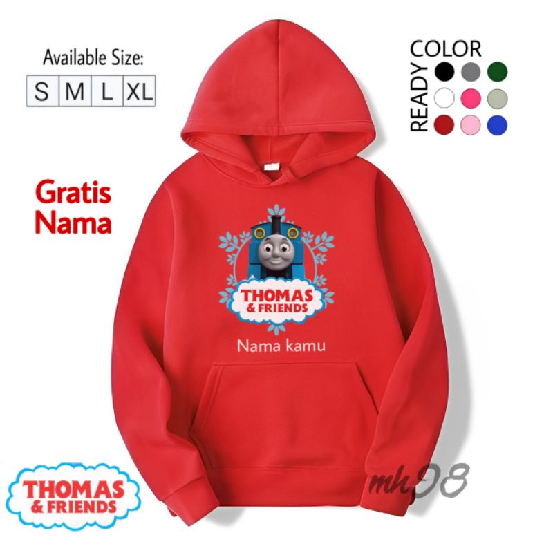 Hoodie thomas/Sweater thomas/Jaket thomas and friends/Thomas and friends/ Sweater Hoodie Jeket Anak 