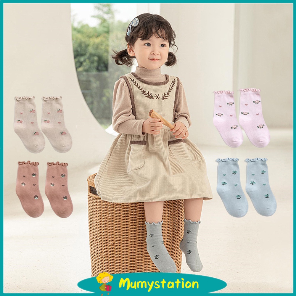 Mumystation kaos kaki anak bayi perempuan baby socks kaus kaki anak