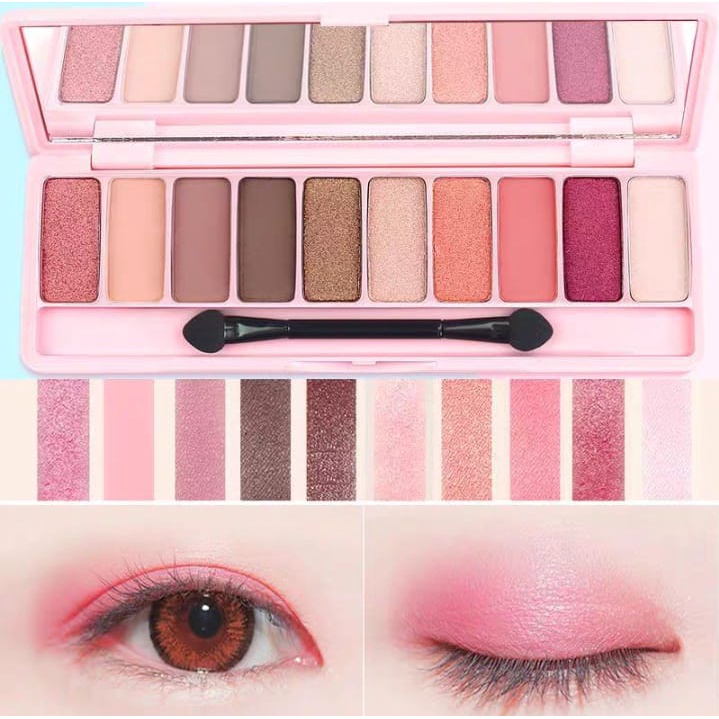 Lameila Eyeshadow Palette 12 Warna By Aurora 1111