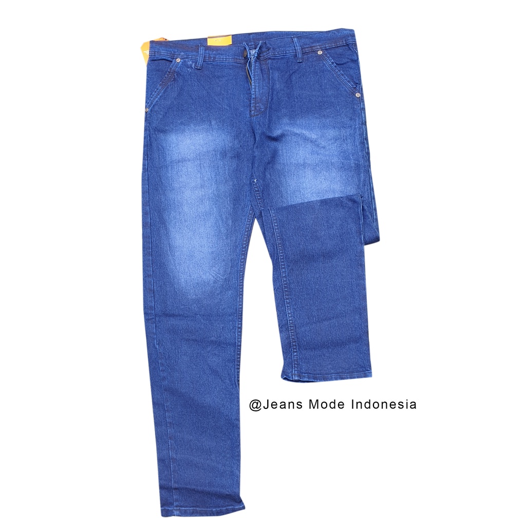 SR SEVEN JEANS PANJANG PRIA ORIGINAL PENSIL STREACH TERBARU BIRU PREMIUM JINS