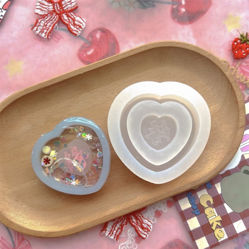 Siy Cetakan Resin Bahan Silikon Untuk Membuat Perhiasan Charms