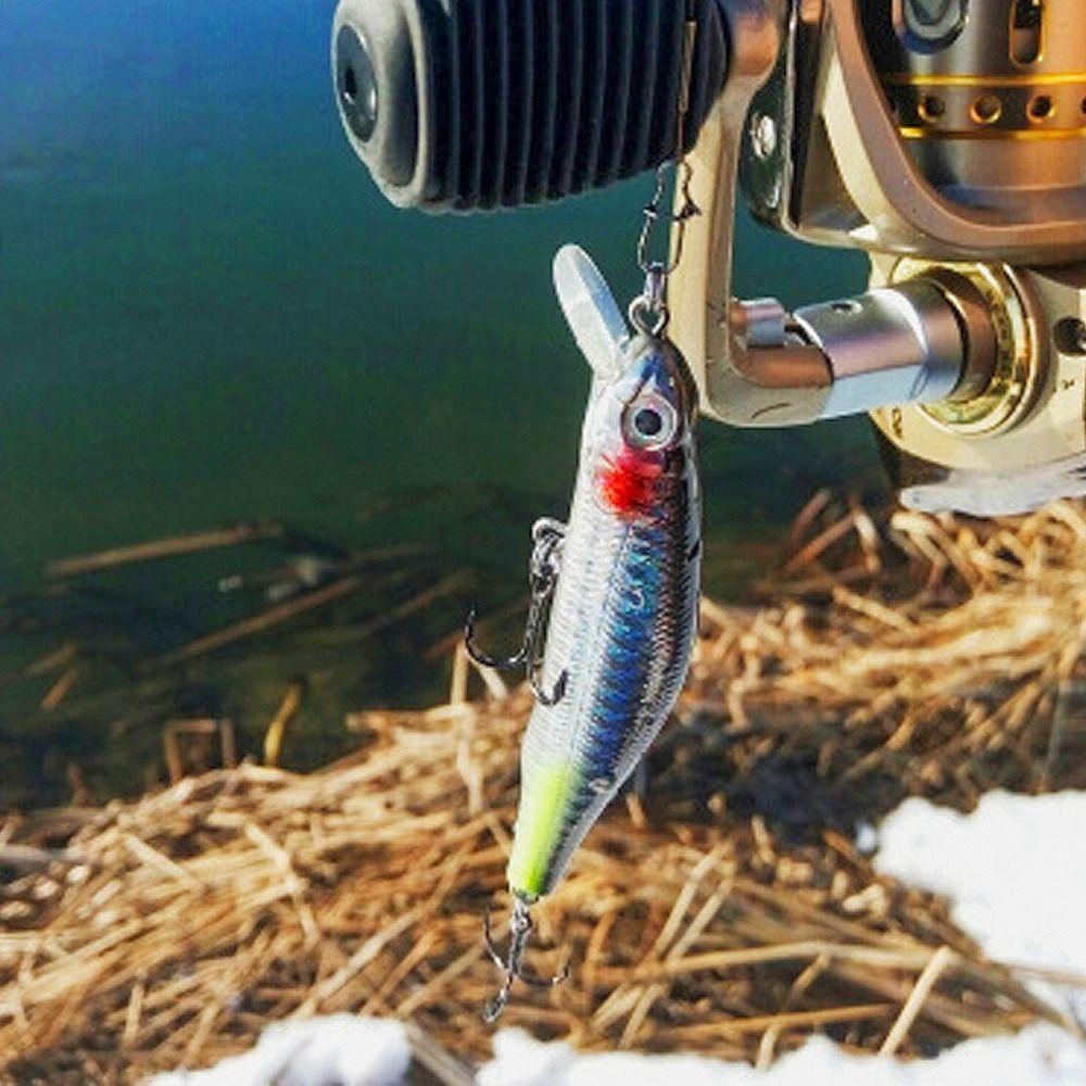 Preva 8cm/8.5g Memancing Umpan Palsu Simulasi Swimbait Tahan Lama