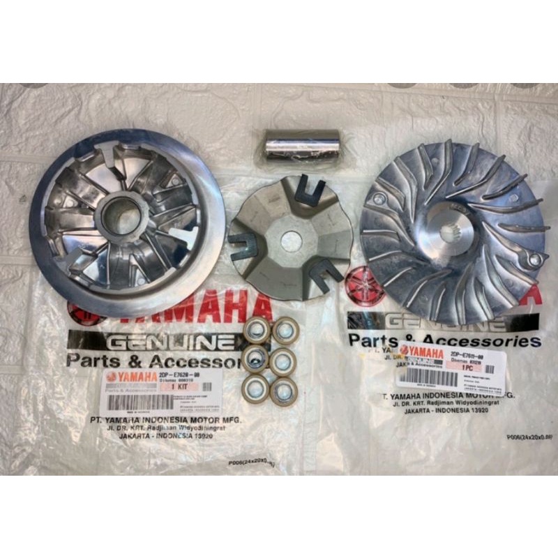 Rumah roller set Nmax old code 2Dp dan kipas cvt