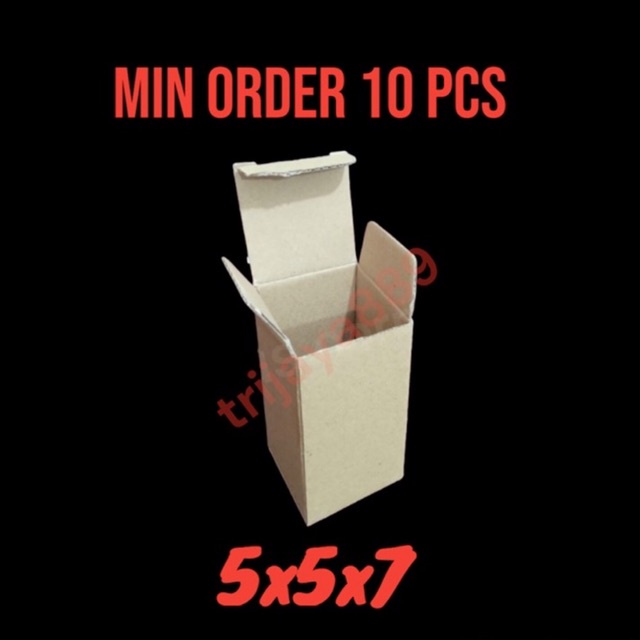 

kardus box pizza/diecut/box kue uk 5x5x7