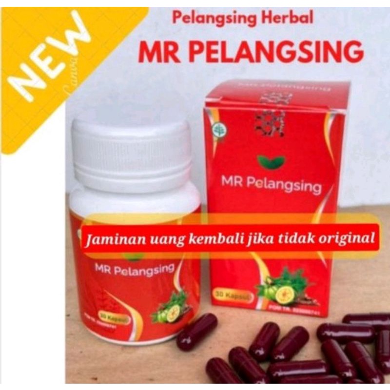 

MRPELANGSING100%ORIGINAL(isi 30 kapsul)DANHALAL.