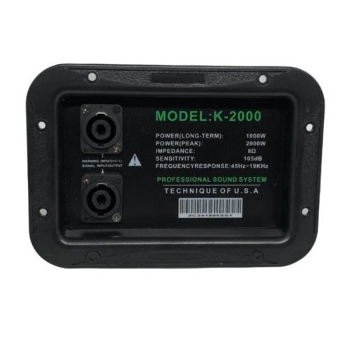 Kit Crossover Pasif 2 Way K-2000 250W ( Woofer dan Tweter) Audio Speaker System + Terminal Panel