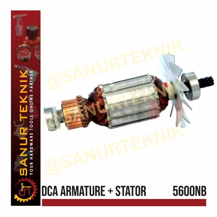 PAKET DCA ARMATURE + STATOR MAKITA CIRCULAR SAW 5600NB 5600 NB